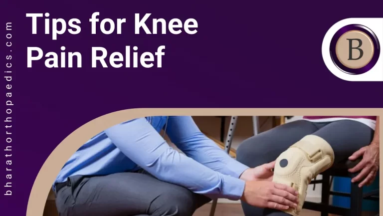 Tips for Knee Pain Relief