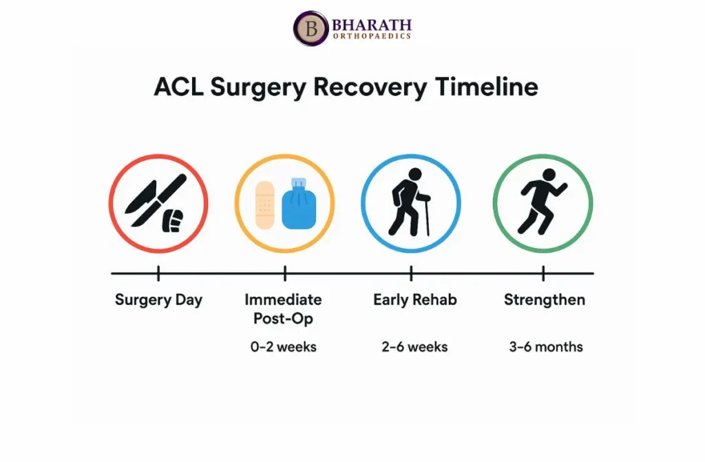 Recovery timeline for ACL surgery